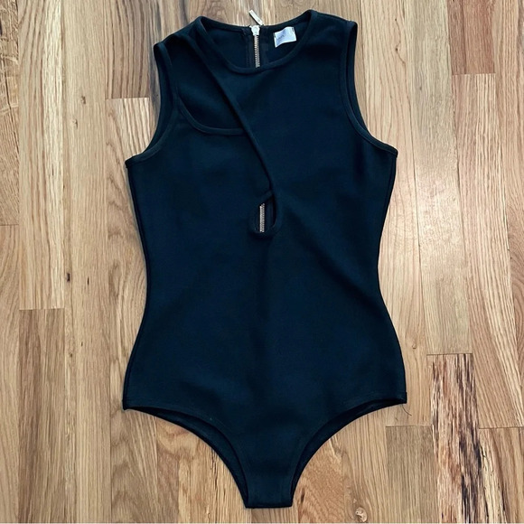 IMMACUL8 Tops - IMMACUL8 Collection Black Cutout Bodysuit Swimsuit One Piece Size Small